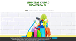 Desktop Screenshot of limpiezasciudadencantada.com